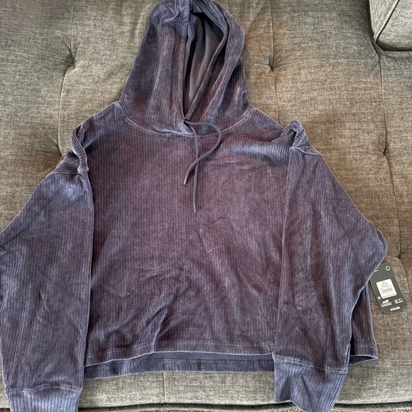 Avia Pants - Women’s *brand new* Avia Blue Velour Tracksuit, Size XL